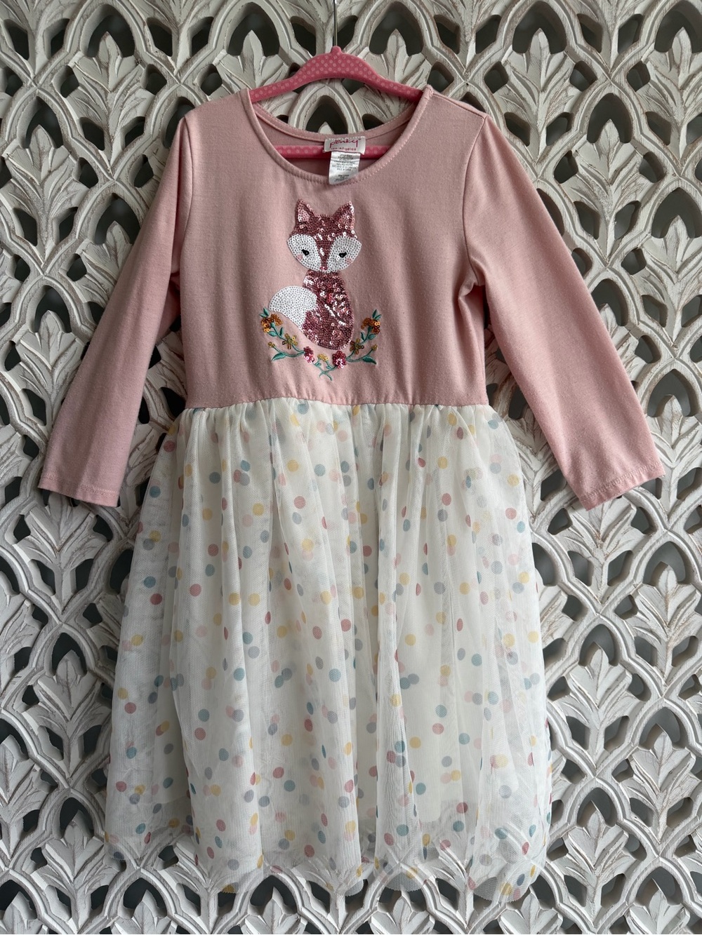 Pinky Los Angeles Fox Sequin Dress, size 7